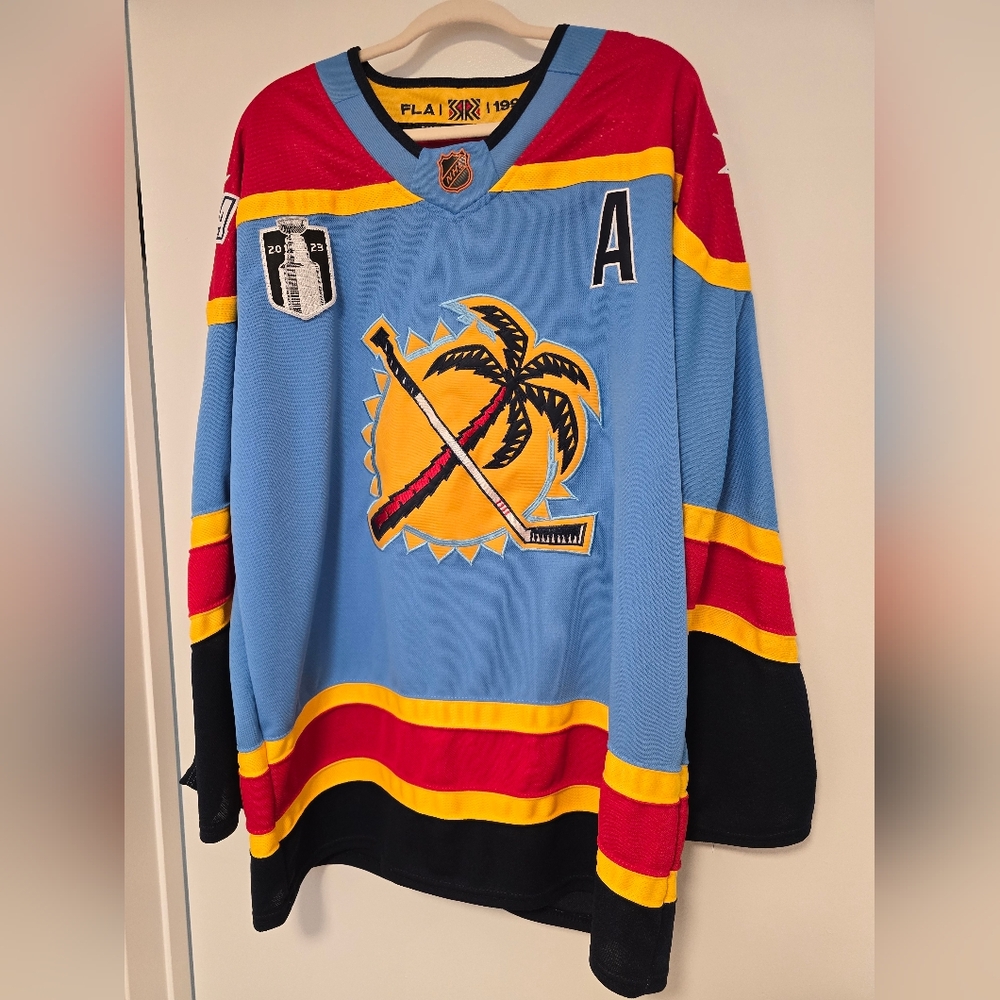 FL Panthers alternate jersey
